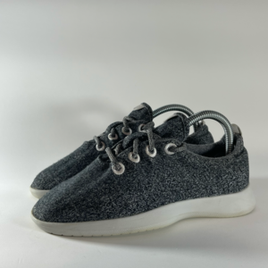 Allbirds Wool Runners Womens US 7 Natural Grey Casual Lace Up Sneaker Sh…
